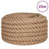 Jute Rope 25 m Long - Strong & Versatile for Crafts & Gardening