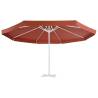 Replacement Parasol Fabric - Terracotta 500 cm | HipoMarket