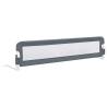 Toddler Safety Bed Rail Grey 180x42 cm | Hipo Market