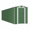 Durable Green Garden Shed - Galvanised Steel, Spacious Design