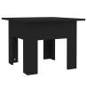 Stylish Black Coffee Table 55x55 cm - Hipomarket UK