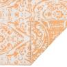 Trendy Outdoor Carpet Orange & White 80x250 cm | Hipomarket