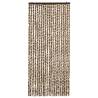 Insect Curtain Beige/Brown 90x220 cm | Chenille for Doors