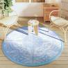 Outdoor Carpet Baby Blue Ø160 cm - Durable & UV-Resistant