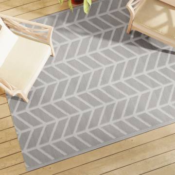 Trendy Outdoor Carpet Grey 160x230 cm - Durable & UV-Resistant