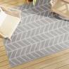 Outdoor Carpet Grey 160x230 cm PP Colour light grey and white Size 160 x 230 cm Quantity in Package 1 