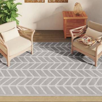 Trendy Outdoor Carpet Grey 160x230 cm - Durable & UV-Resistant