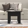 Stylish Black Coffee Table 55x55 cm - Hipomarket UK