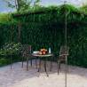 Garden Pergola Antique Brown 4x3x2.5 m Iron Size 4 x 3x 2.5 m Quantity in Package 1 