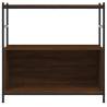 Bookshelf Brown Oak 80x30x78.5 cm | Durable & Stylish Design