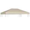 Gazebo Top Cover 310 g/m² 4x3 m Beige Colour beige Quantity in Package 1 