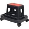 Rolling Workshop Stool with Storage - 150 kg Capacity