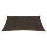 HDPE Sunshade Sail 3x4.5m Brown - 90% UV Protection