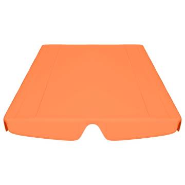 Replacement Canopy for Garden Swing - Orange - 188x145 cm