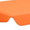 Replacement Canopy for Garden Swing - Orange - 188x145 cm