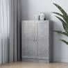 Book Cabinet Concrete Grey 82.5x30.5x115 cm Engineered Wood Colour concrete grey Quantity in Package 1 Height 115 cm 