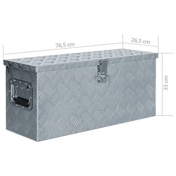 Aluminium Box 76.5x26.5x33 cm - Durable & Lightweight Storage