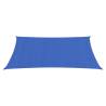 Blue Sunshade Sail 2x3m | HDPE | 90% UV Protection