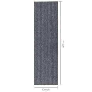 Dirt Trapper Carpet Runner 100x400 cm Grey - Hipomarket