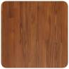 Dark Brown Square Oak Table Top 40x40cm - Durable & Stylish