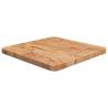 Square Table Top Light Brown 40x40x2.5cm Treated Solid Wood Oak Colour light brown Size 40 x 40 x 2.5 cm Quantity in Package 1 