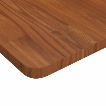 Square Dark Brown Oak Table Top - 40x40cm | Hipomarket