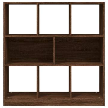 Book Cabinet Brown Oak 97.5x29.5x100 cm - Stylish Storage Solution