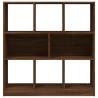 Book Cabinet Brown Oak 97.5x29.5x100 cm - Stylish Storage Solution