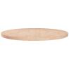 Round Table Top Ø60x2,5 cm Untreated Solid Wood Oak Colour natural Size Ø 60 x 2.5 cm Quantity in Package 1 