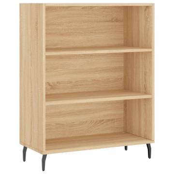 Elegant Highboard Sonoma Oak - 69.5x34x180 cm | HipoMarket