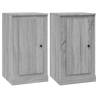 Grey Sonoma Sideboards 2 pcs | Stylish Storage Solutions