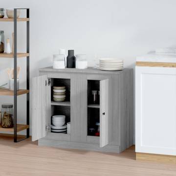 Grey Sonoma Sideboards 2 pcs | Stylish Storage Solutions