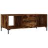 Stylish Smoked Oak Coffee Table - 102x50 cm | Hipomarket