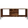 Stylish Smoked Oak Coffee Table - 102x50 cm | Hipomarket