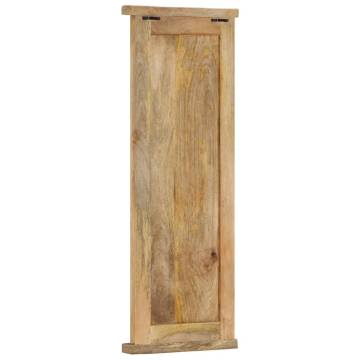 Coat Racks - 2 pcs Solid Wood Mango - Elegant Storage Solution