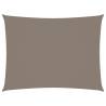 Sunshade Sail Oxford Fabric Rectangular 5x6 m Taupe Colour taupe Size 5 x 6 m Quantity in Package 1 