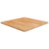 Light Brown Square Table Top - Solid Oak 60x60cm | Hipo Market