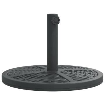 Parasol Base for Ø38/48mm Poles - 12kg Round