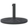 Parasol Base for Ø38/48mm Poles - 12kg Round