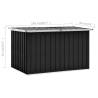 Stylish Garden Storage Box Anthracite - 149x99x93 cm