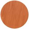 Round Wax Brown Pine Table Top Ø50 cm - Durable & Versatile