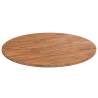 Round Table Top Light Brown Ø50x1.5 cm Treated Solid Wood Oak Colour light brown Size Ø 50 x 1.5 cm Quantity in Package 1 