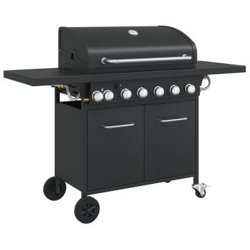 Gas BBQ Grill with 7 Burners - Durable & Spacious BBQ