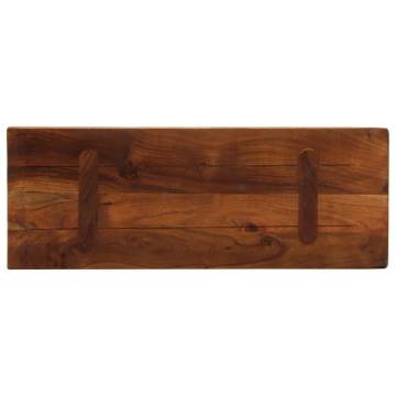 Rectangular Solid Wood Table Top - 70x20 cm | Hipomarket