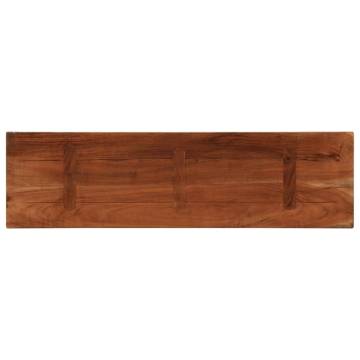 Table Top 110x20x3.8 cm - Solid Reclaimed Wood | Hipo Market