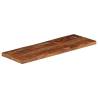 Rectangular Solid Wood Table Top 80x30 cm - Hipo Market