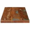 Rectangular Solid Wood Table Top 50x40 cm - Rustic Charm