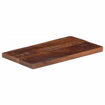 Rectangular Solid Wood Table Top 60x40 cm | Hipo Market