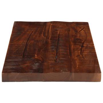 Rectangular Solid Wood Table Top 60x40 cm | Hipo Market