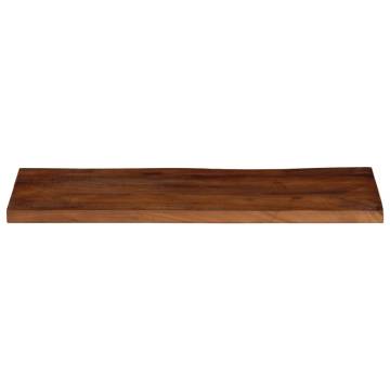 Rectangular Solid Wood Table Top 80x40x2.5 cm - Hipomarket